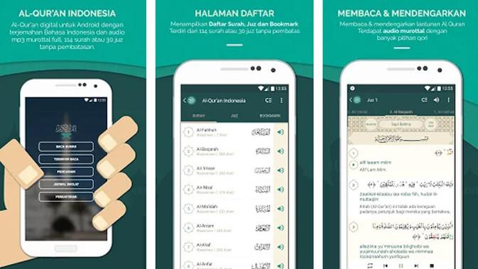 Al Quran Indonesia. Dok: play.google.com