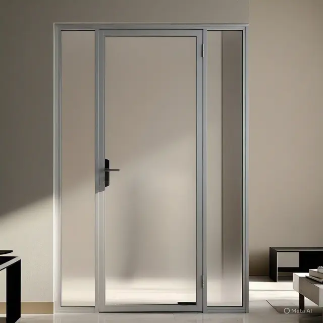 Pintu Aluminium Pivot