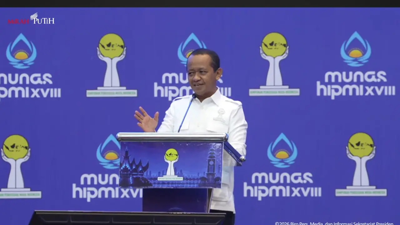 Bahlil Sebut Prabowo Teladan bagi Pengusaha Muda