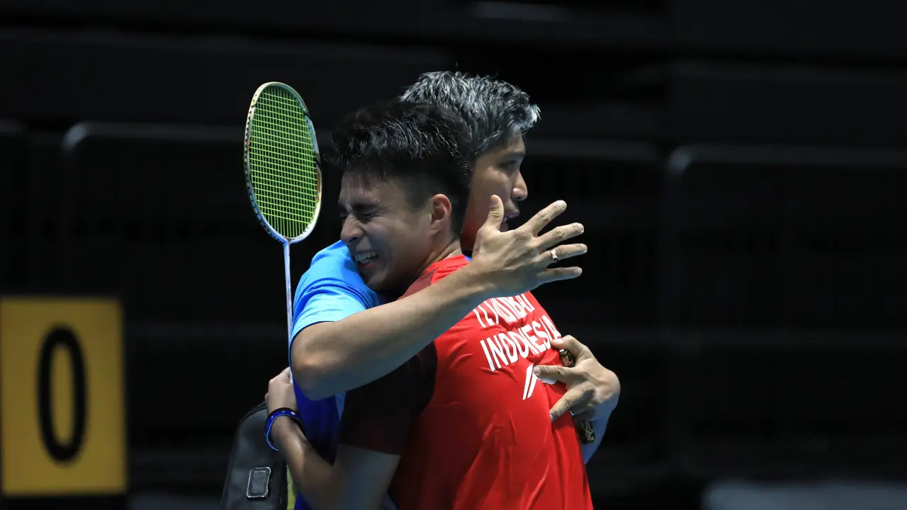 Ikhsan Leonardo Imanuel Rumbay - Australia Open 2022 - Bulu Tangkis - 17 November
