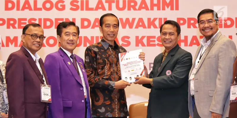 Bersama Komunitas Kesehatan, Jokowi Hadiri Dialog Silaturahmi