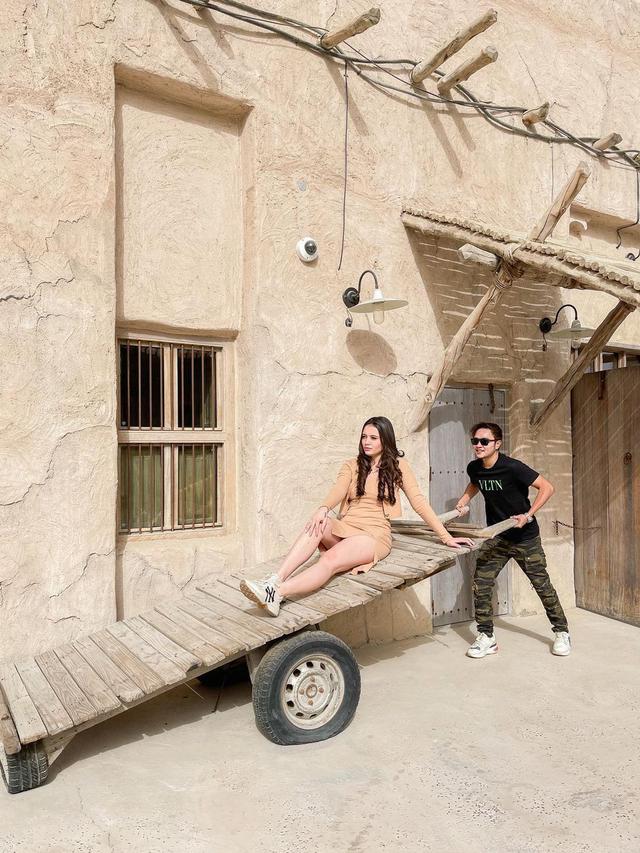 Lucinta Luna di Penjara, Ini 7 Potret Liburan Abash dan Jeje di Dubai