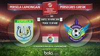 Persela Lamongan vs Gresik United (bola.com/Rudi Riana)