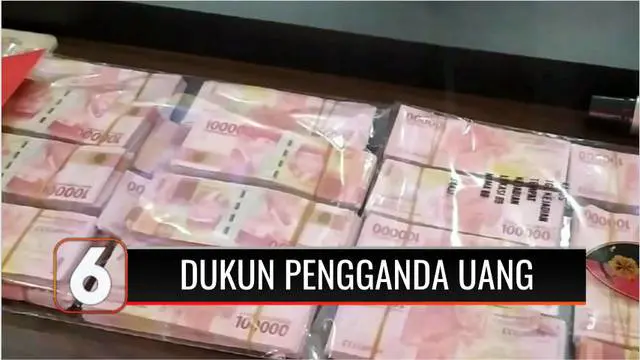 Enam orang ditangkap polisi karena membuat dan mengedarkan uang palsu di Mataram, Nusa Tenggara Barat. Salah seorang pelaku mengaku dukun yang dapat menyulap uang palsu menjadi uang asli.