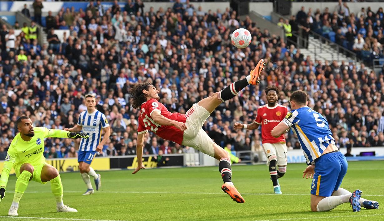 <p>Pada laga tersebut Setan Merah dihajar empat gol tanpa balas. (AFP/Glyn Kirk)</p>
<p> </p>