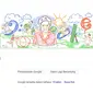 Google Doodle merayakan ulang tahun ke-96 Sandiah Ibu Kasur. (Foto: Google Doodle).