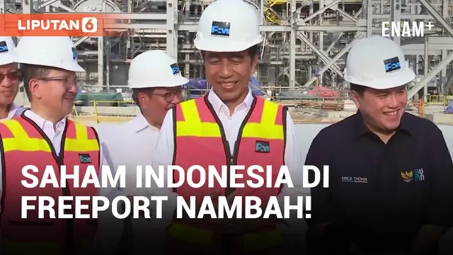 Jokowi Pastikan Saham Indonesia di Freeport Nambah!