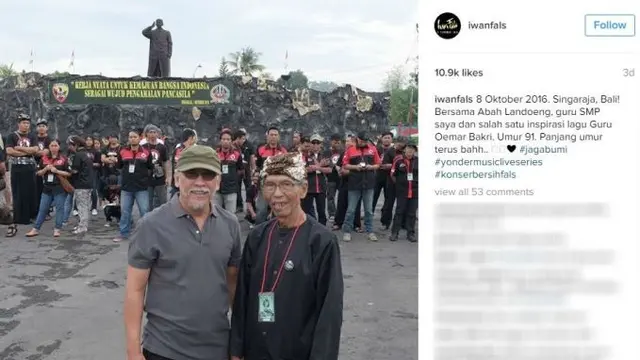 Terbongkar, Ini Sosok Oemar Bakri yang Dinyanyikan Iwan Fals
