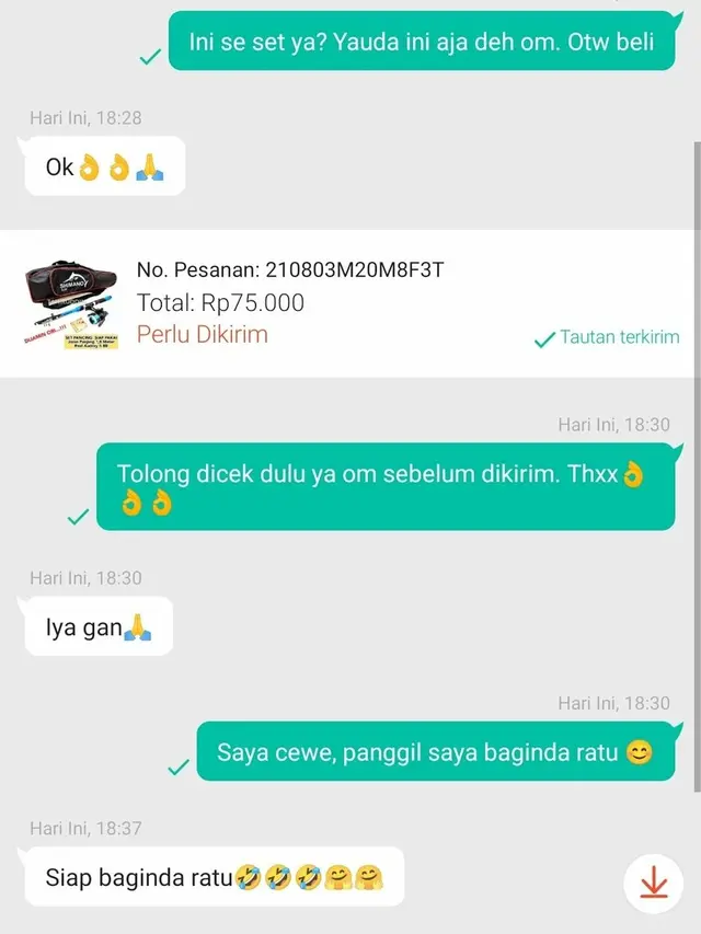 6 Balasan Penjual Online Shop Jelang Melahirkan Ini Bikin Senyum Tipis