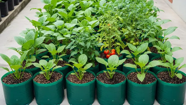 Inspirasi Kebun Produktif di Lahan Cor-coran Rumah