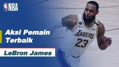 Berita video kumpulan aksi terbaik dari LeBron James saat LA Lakers mengalahkan Miami Heat 106-93 pada gim 6 Final NBA 2020, Senin (12/10/2020) pagi hari WIB.