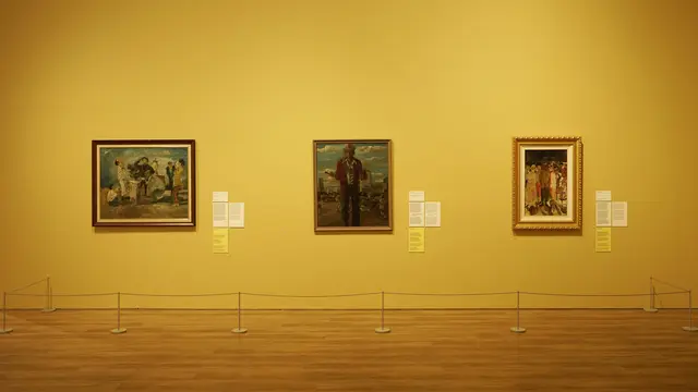 Melihat Pergeseran Politik dan Kelas Sosial di Era 70an Lewat Karya Lukisan S. Sudjojono di Museum Macan