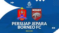 Prediksi Persijap Jepara vs Borneo FC - BRI Super League 2025/2026. (Bola.com/Generated AI/Gregah Nurikhsani)