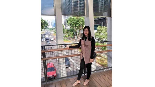 5 Pesona Gabriella Hocky, Istri Oktafianus Fernando Winger Persebaya