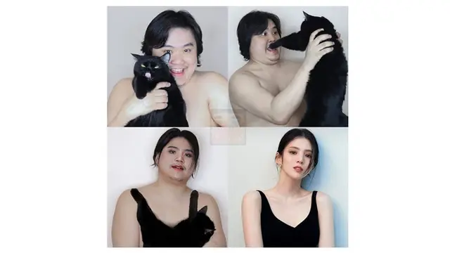 6 Cosplay Low Budget Jadi Artis Cewek Korea Ini Kocak