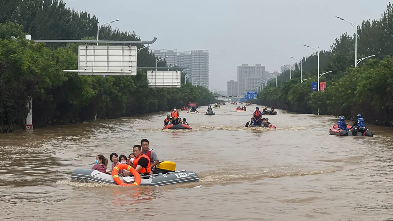 Banjir Zhuozhou China