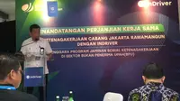 Asisten Deputi Direktur Wilayah DKI Jalarta&nbsp;BPJS&nbsp;Ketenagakerjaan, Zayn Setiadi (dok: Tira)