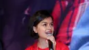 Eva lebih memilih dunia musik dibanding dengan akting. Sejak kecil ia suka mendengarkan musik berbagai jenis musik. (Foto: Nurwahyunan/Bintang.com)