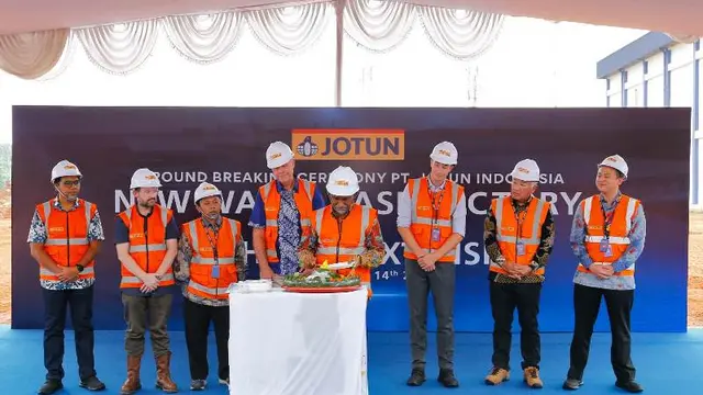 Ground Breaking Pembangunan Pabrik Cat Waterbase Tambahan dan Ekspansi Gudang