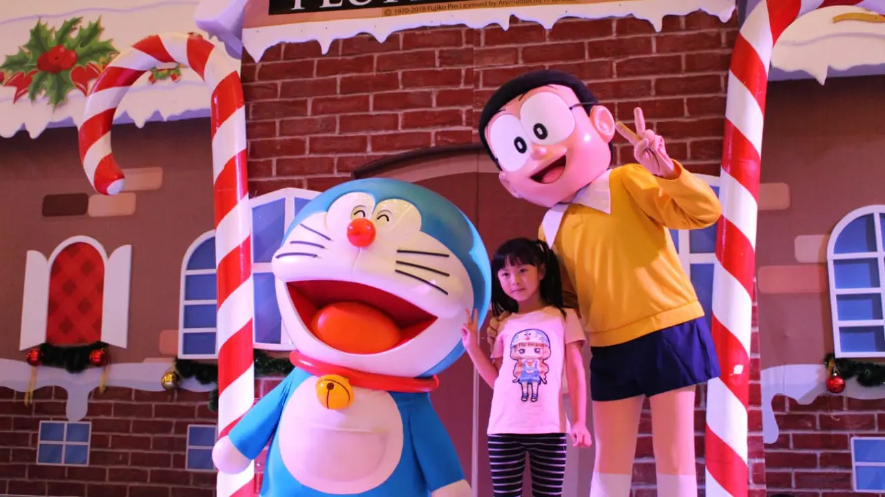 Natal bersama Doraemon