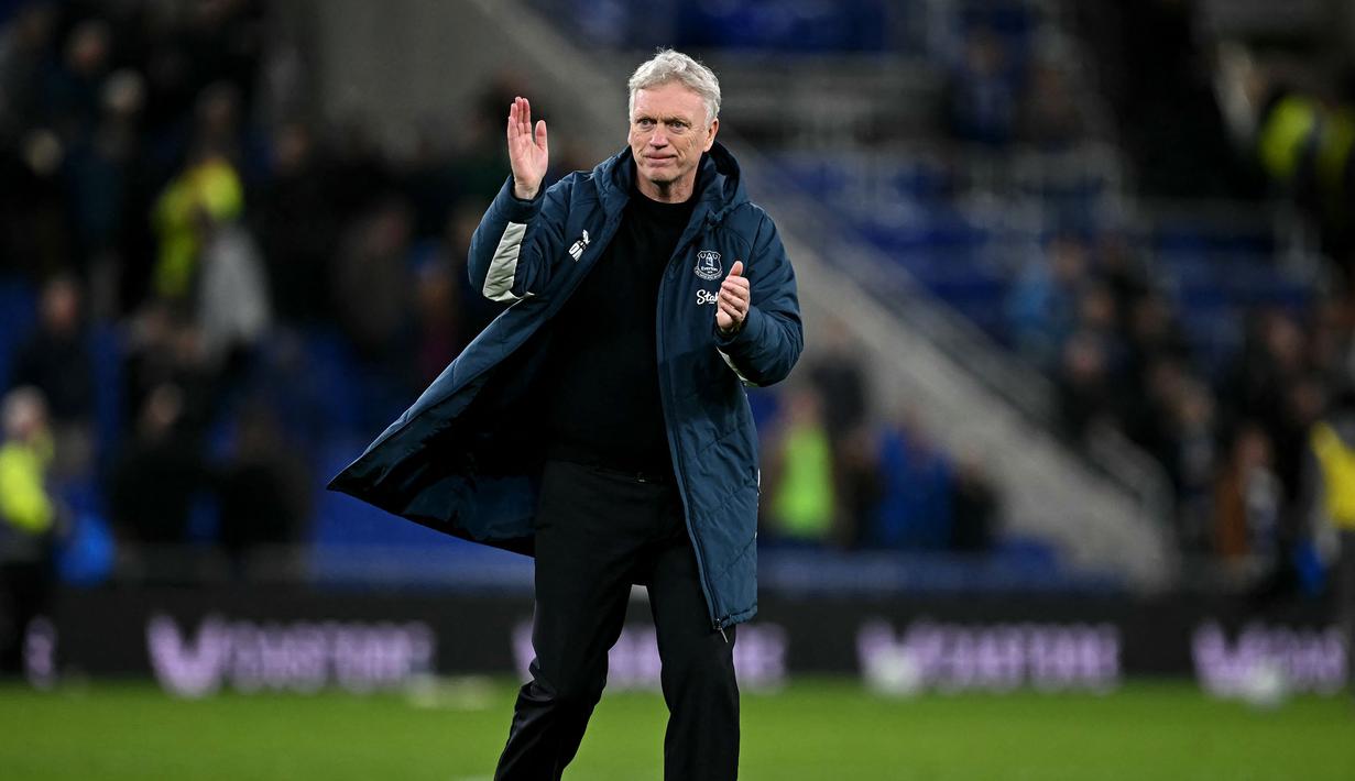 Tren posisif ini juga menjadi modal berharga bagi skuad David Moyes untuk bertandang ke markas sang pemuncak klasemen Arsenal pada Sabtu (14/03/2026) waktu setempat. (AFP/Paul Ellis)