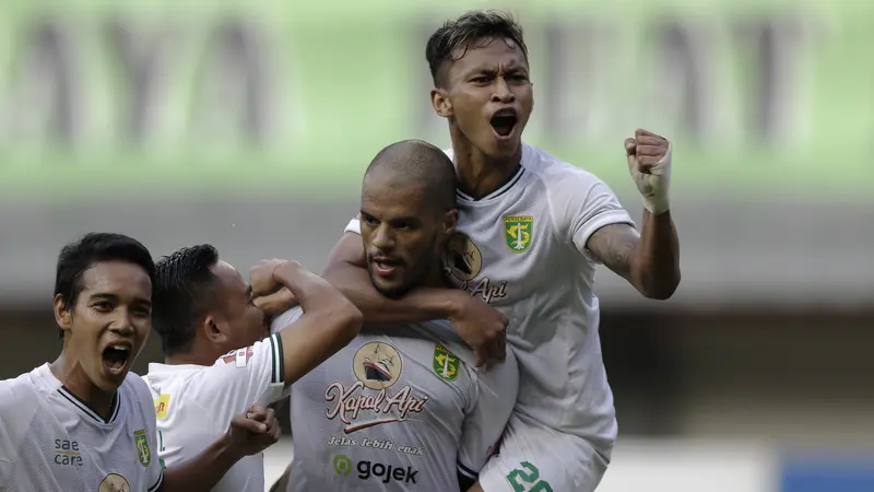 FOTO: David Da Silva Comeback, Persebaya Sikat Bhayangkara