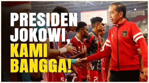 VIDEO: Potret Kebersamaan Presiden Jokowi Mengiringi Langkah Timnas Indonesia dari Masa ke Masa