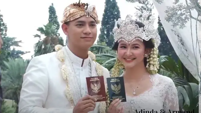 6 Momen Akad Nikah Adinda Azani dan Armand, Mahar Lebih Rp 100 Juta