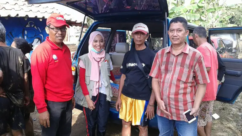 Bantuan Pertamina di Banjir Cirebon (Liputan6.com/Pool/Pertamina)