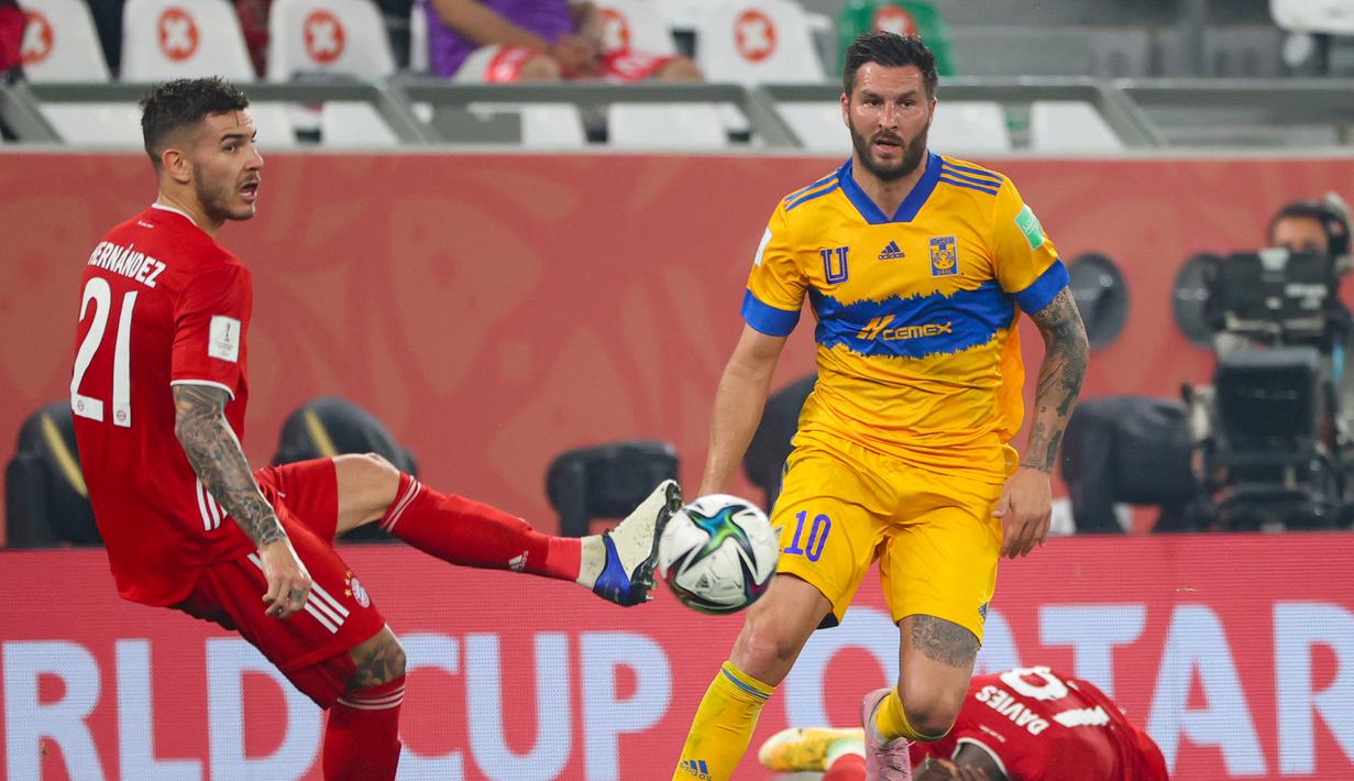 Selama pertandingan berlangsung, Bayern Munchen sanggup mendominasi permainan dan memaksa Tigres mendekam di wilayahnya sendiri. (Foto: AFP)