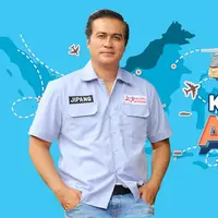 Tradisi lebaran di keluarga Adjie Pangestu saat berada di Tasikmalaya.