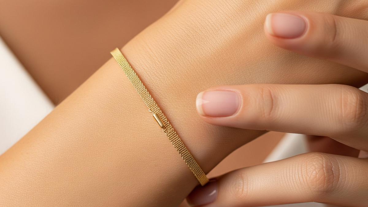 Muslimah Wajib Punya, 10 Model Gelang Emas Mesh Islami Harga Bersahabat