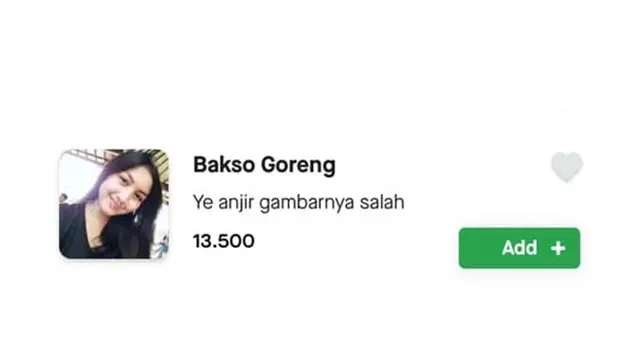 Antimainstream, 6 Deskripsi Menu Makanan di Aplikasi Online Ini Bikin Ngakak