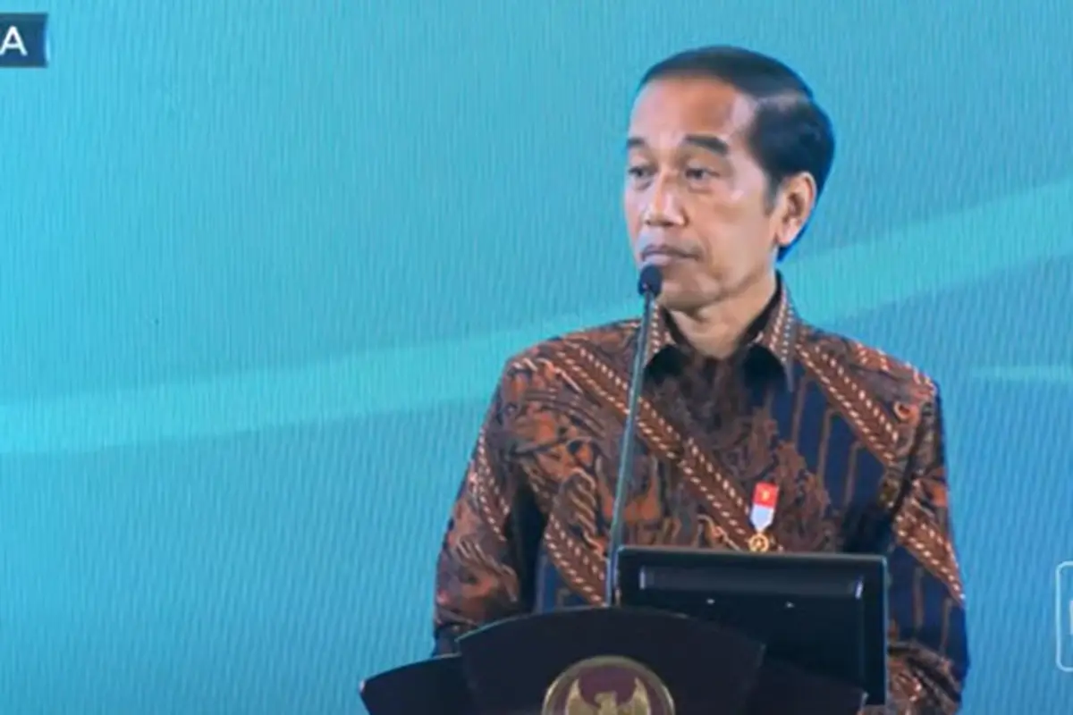 Presiden Jokowi dalam Pembukaan Sarasehan 100 Ekonom Indonesia 2022: Normalisasi Kebijakan Menuju Pemulihan Ekonomi Indonesia di Jakarta, Rabu (7/9/2022).