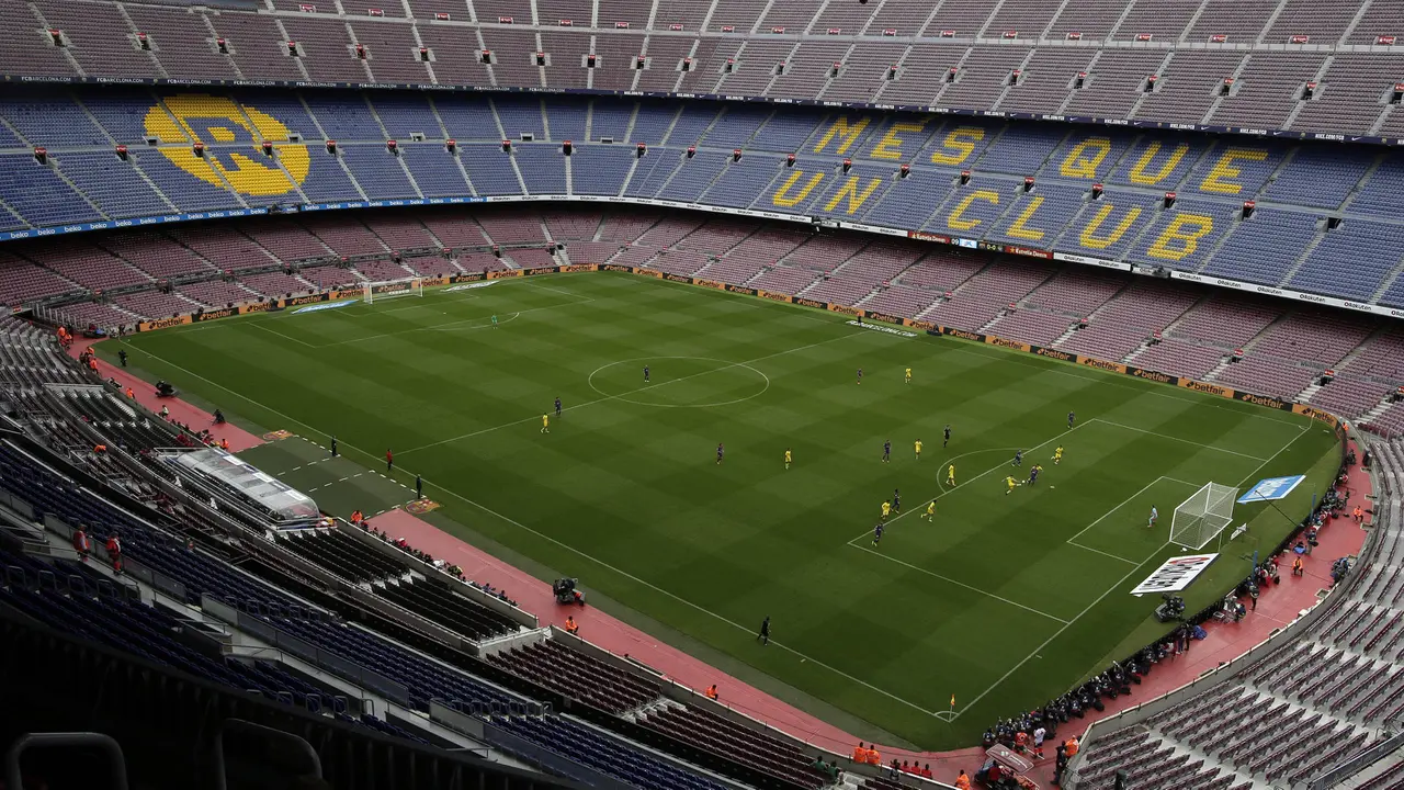 FOTO: Bermain Tanpa Penonton, Barcelona Tekuk Las Palmas