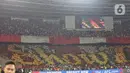 Kemenangan atas China disambut gegap gempita puluhan ribu pendukung skuad Garuda yang menyaksikan langsung di Stadion Utama Gelora Bung Karno, Jakarta, Kamis (5/6/2025). (Liputan6.com/Angga Yuniar)