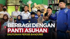 Berita video Persib Bandung melakukan kegiatan Sauyunan dengan berbagi kebahagiaan bersama anak-anak panti asuhan.