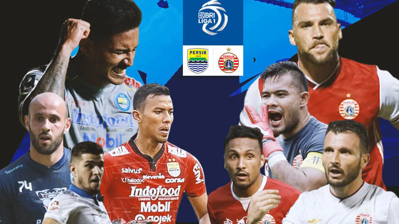 BRI Liga 1 - Duel Antarlini - Persib Bandung Vs Persija Jakarta