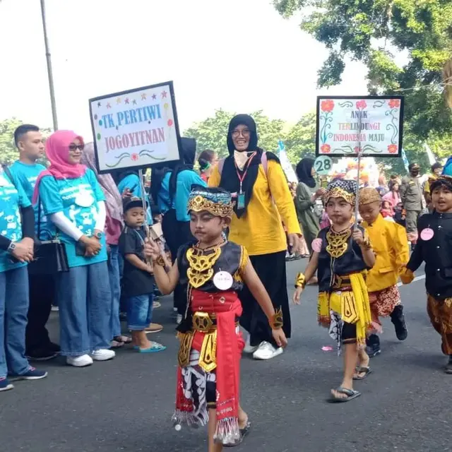 Festival dolanan anak di Wonosobo menyambut hari anak nasional (HAN) 2022. (Foto: Liputan6.com/Pemkab Wonosobo)