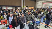 Imbas Abu Vulkanik Anak Krakatau, 209 Penerbangan di Bandara Soetta Dibatalkan