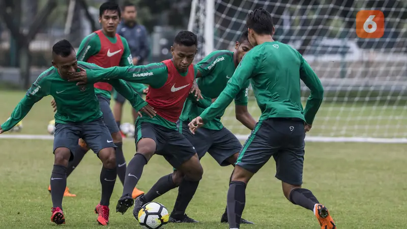 Latihan Timnas Indonesia U-23