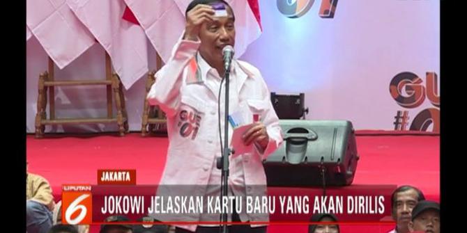 Jokowi Promosikan Kartu Sakti saat Hadiri Deklarasi Dukungan Pemuda Pancasila