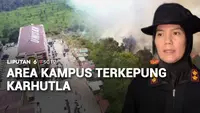 Area Kampus di Kalsel Terkepung Karhutla
