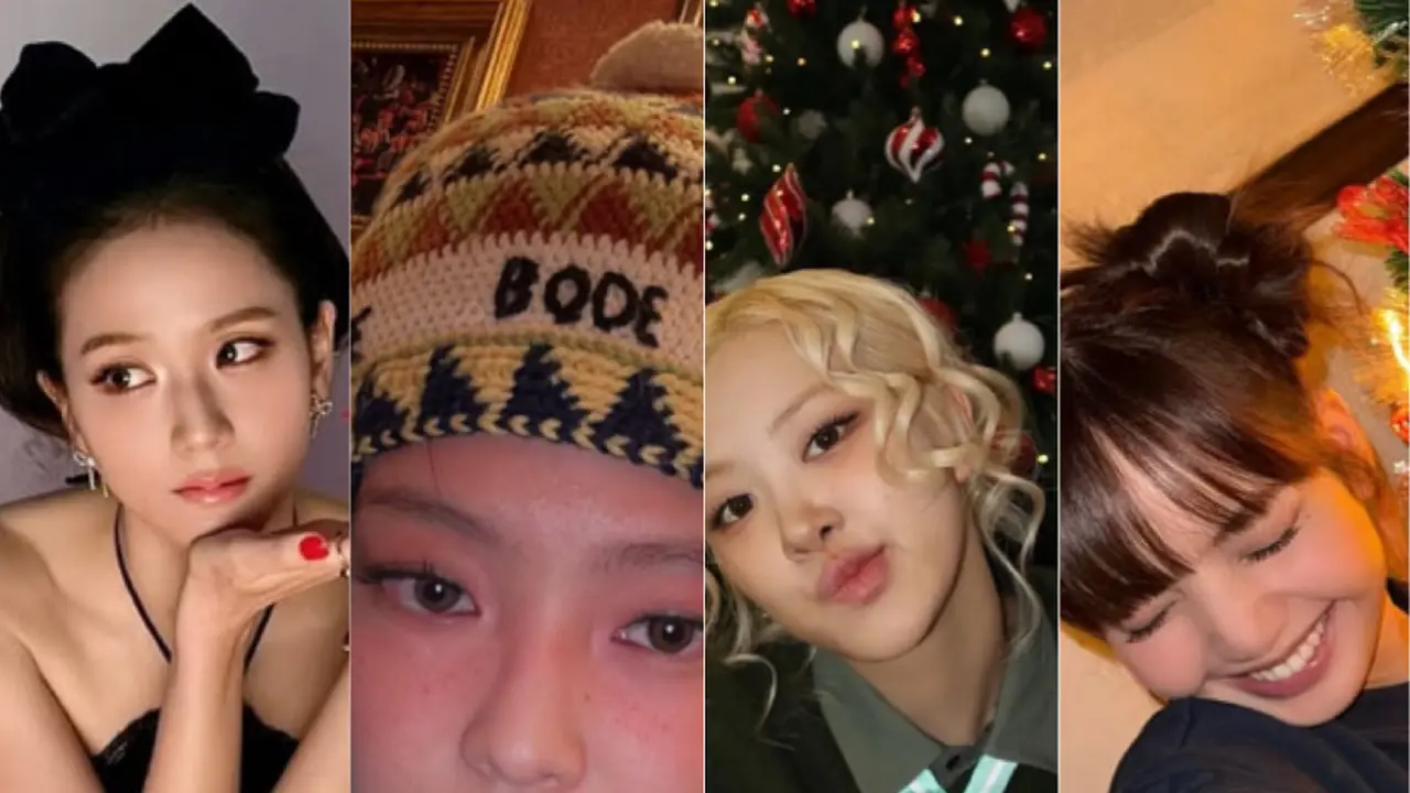 Gaya Berbeda Member Blackpink Rayakan Natal 2024