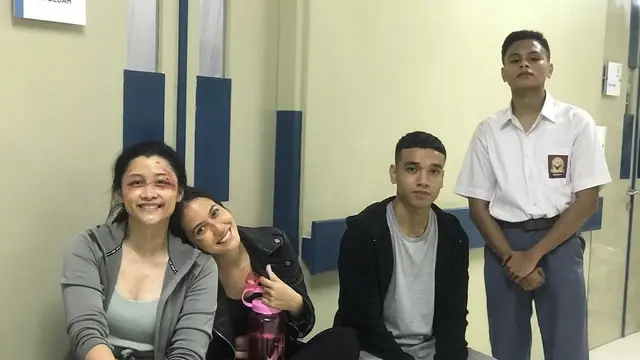 Pevita Pearce unggah momen di balik layar film Sri Asih (Foto: Instagram @pevpearce)
