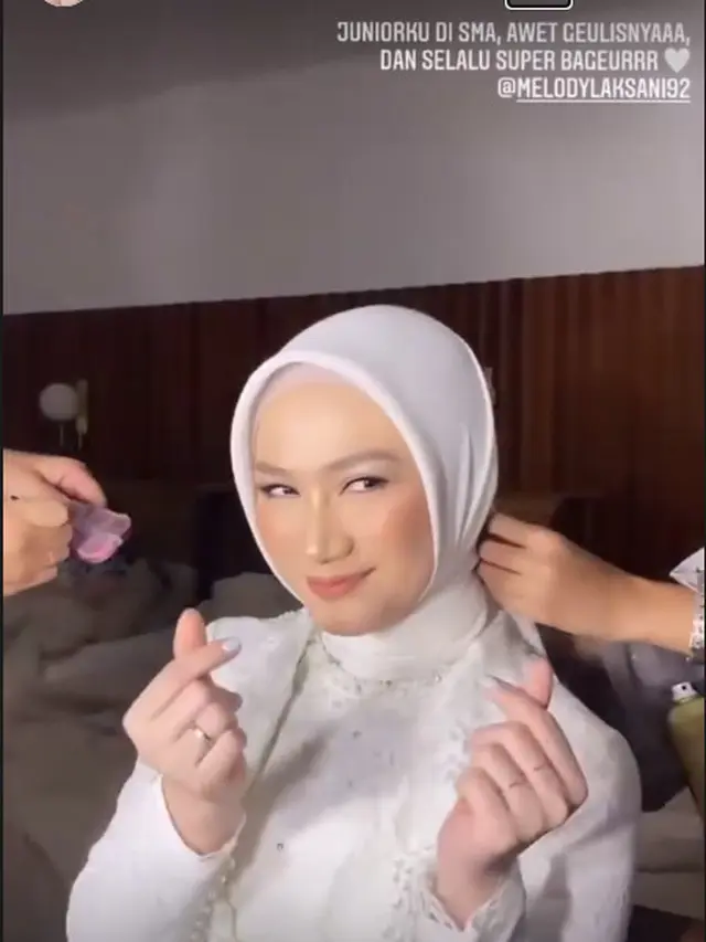 Bersahabat, Ini 6 Potret Cantik Melody Laksani Saat Jadi Bridesmaid Lesty Kejora