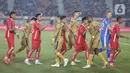 Dewa United berhasil meraih tempat ketiga turnamen Piala Presiden 2025 usai mengalahkan Liga Indonesia All Star dengan skor 2-0. (Liputan6.com/Helmi Fithriansyah)