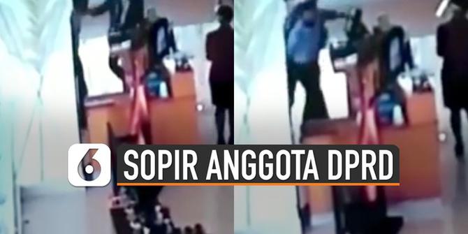 VIDEO: Viral Oknum Sopir Anggota DPRD Pukul Pegawai Hotel