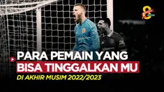 Berita Motion grafis 4 pemain Manchester United yang bisa pergi tinggalkan tim di akhir musim ini. Salah satunya pemain senior, David De Gea.