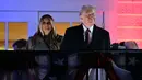Prakiraan cuaca dingin yang akan terjadi pada Senin 20 Januari 2025 memaksa acara pelantikan Donald Trump sebagai Presiden Amerika Serikat dipindah dari bagian depan barat ikonik gedung Capitol ke dalam ruangan ke Capitol Rotunda. (Jim WATSON/AFP)